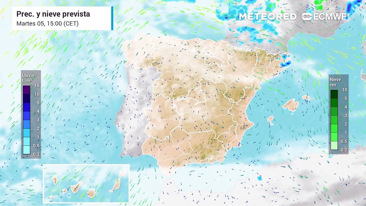 Precipitaciones acumuladas