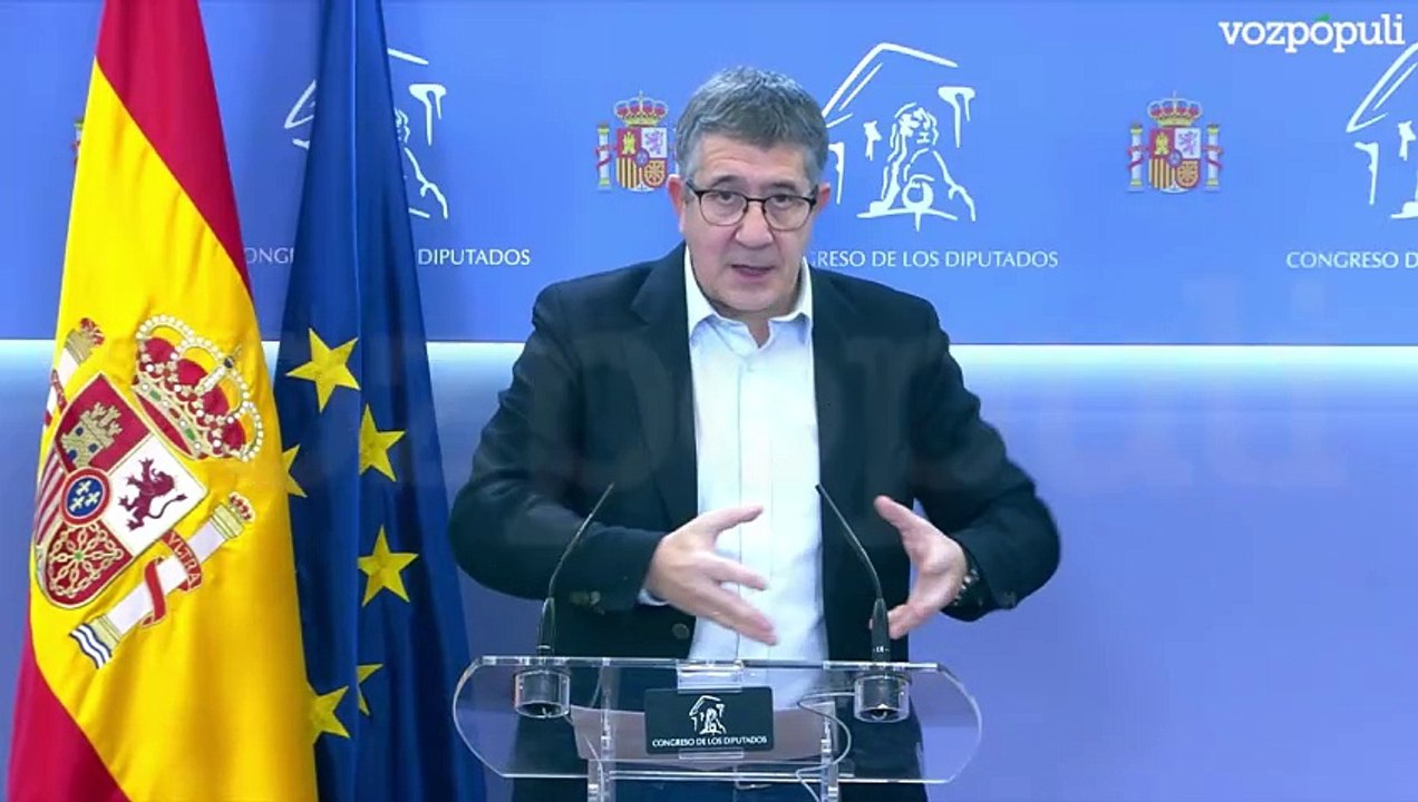 Patxi López: "Tienen que comparecer el señor Tellado y el señor Alberto"