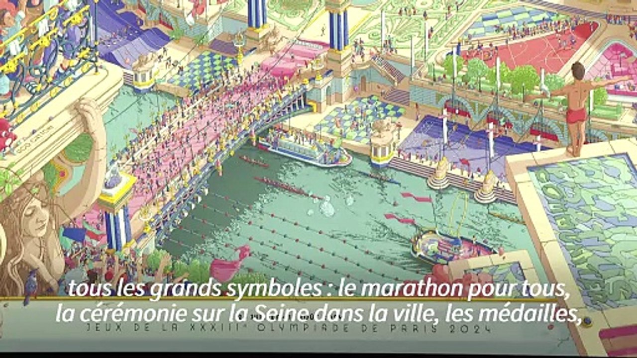 L'affiche des JO de Paris 2024 dévoilée