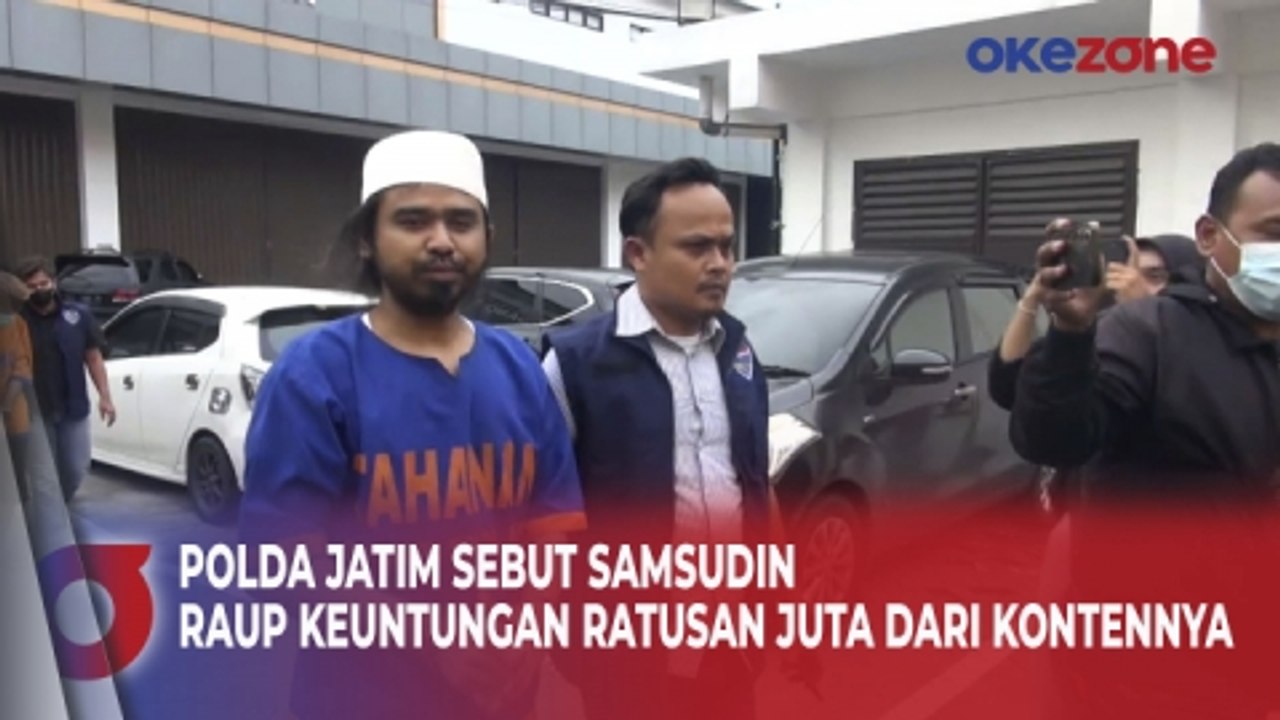 Polda Jawa Timur Sebut Samsudin Raup Keuntungan Ratusan Juta dari Konten Kontroversialnya