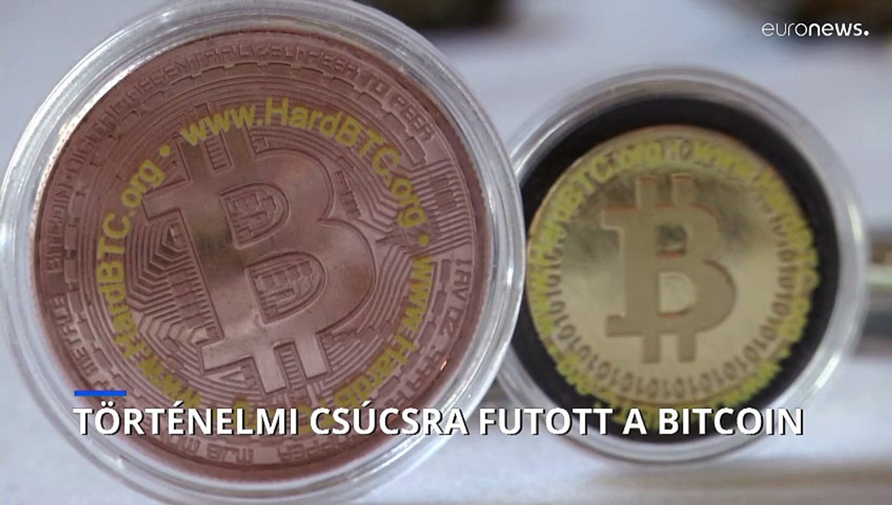 Történelmi csúcsra futott a bitcoin
