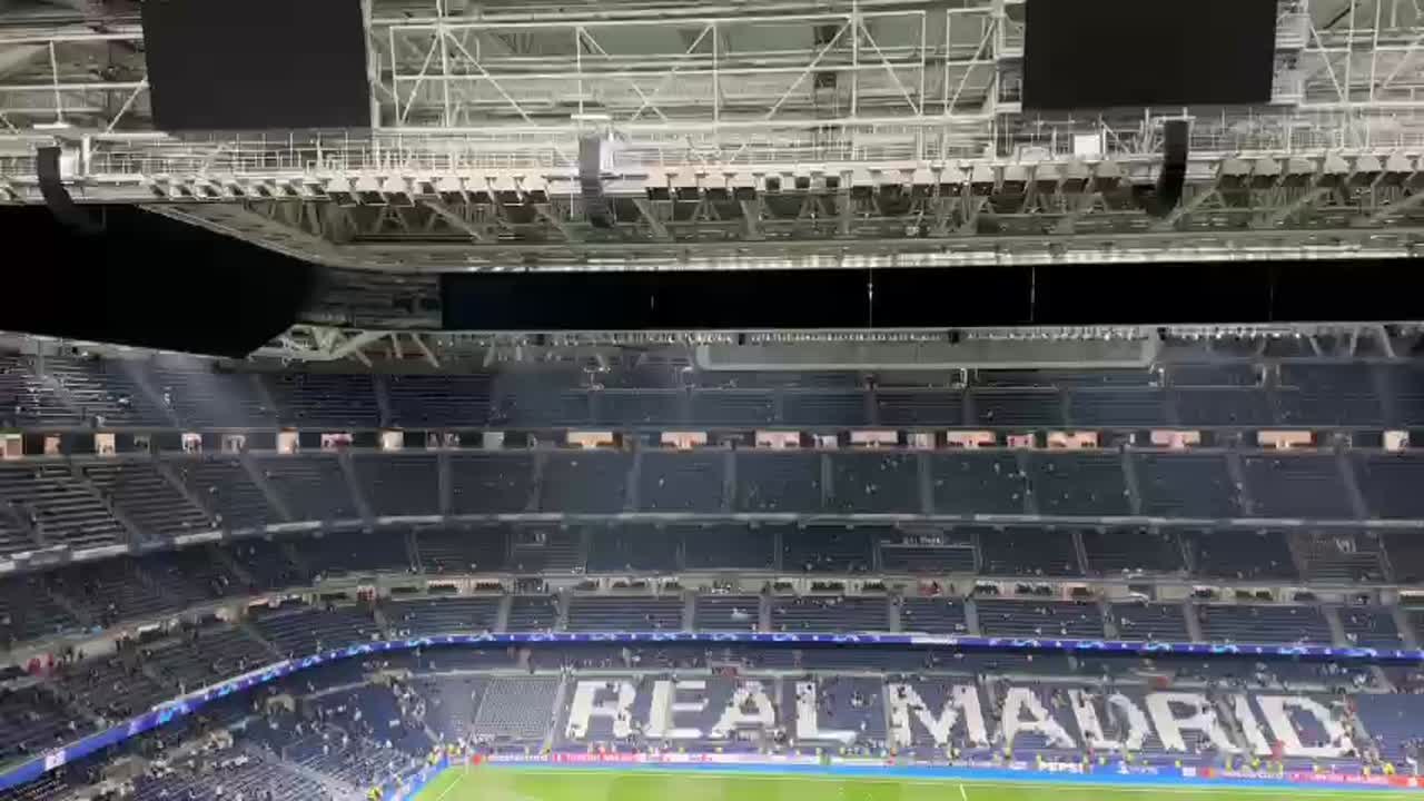 El Bernabéu ruge en día de Champions