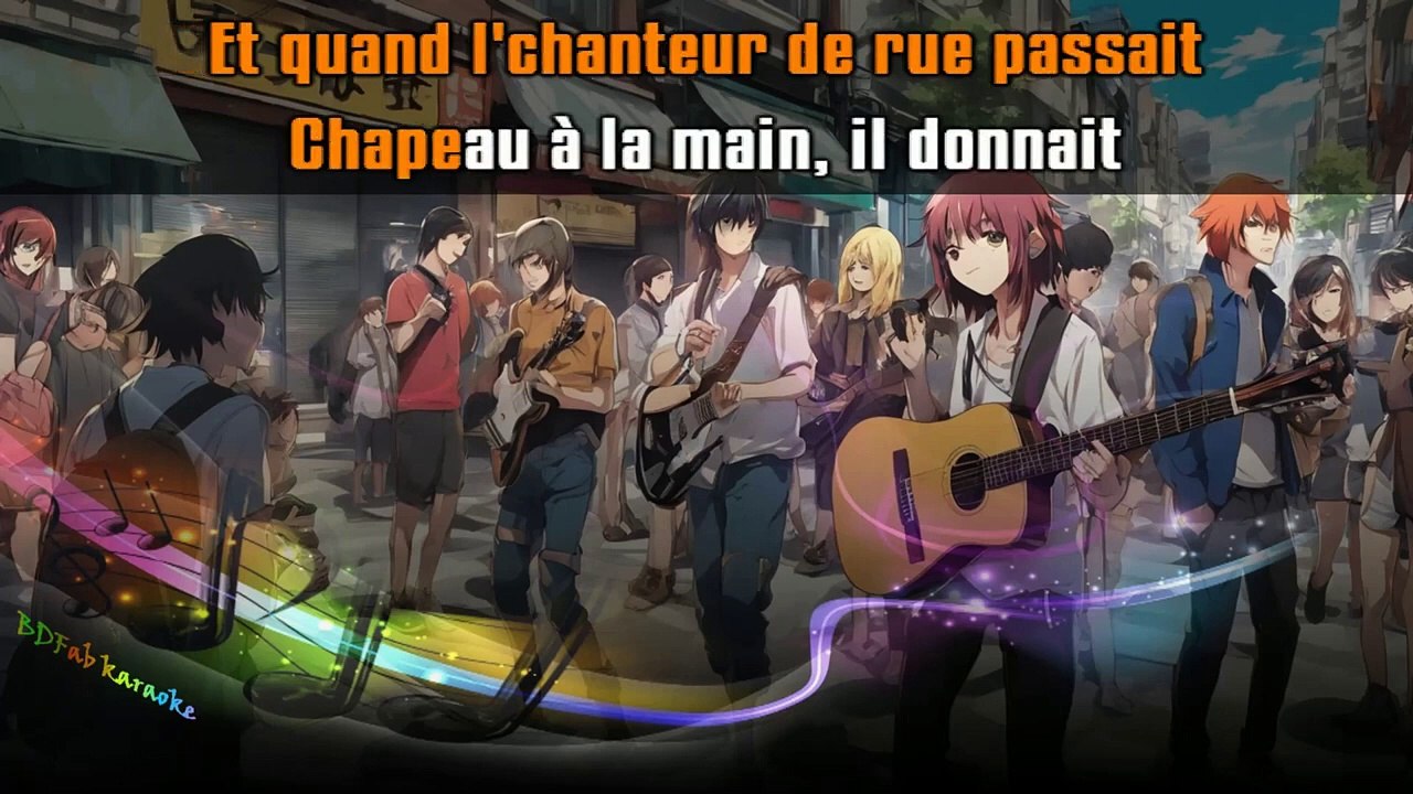 KARAOKE Patrick Fiori - Le chant est libre