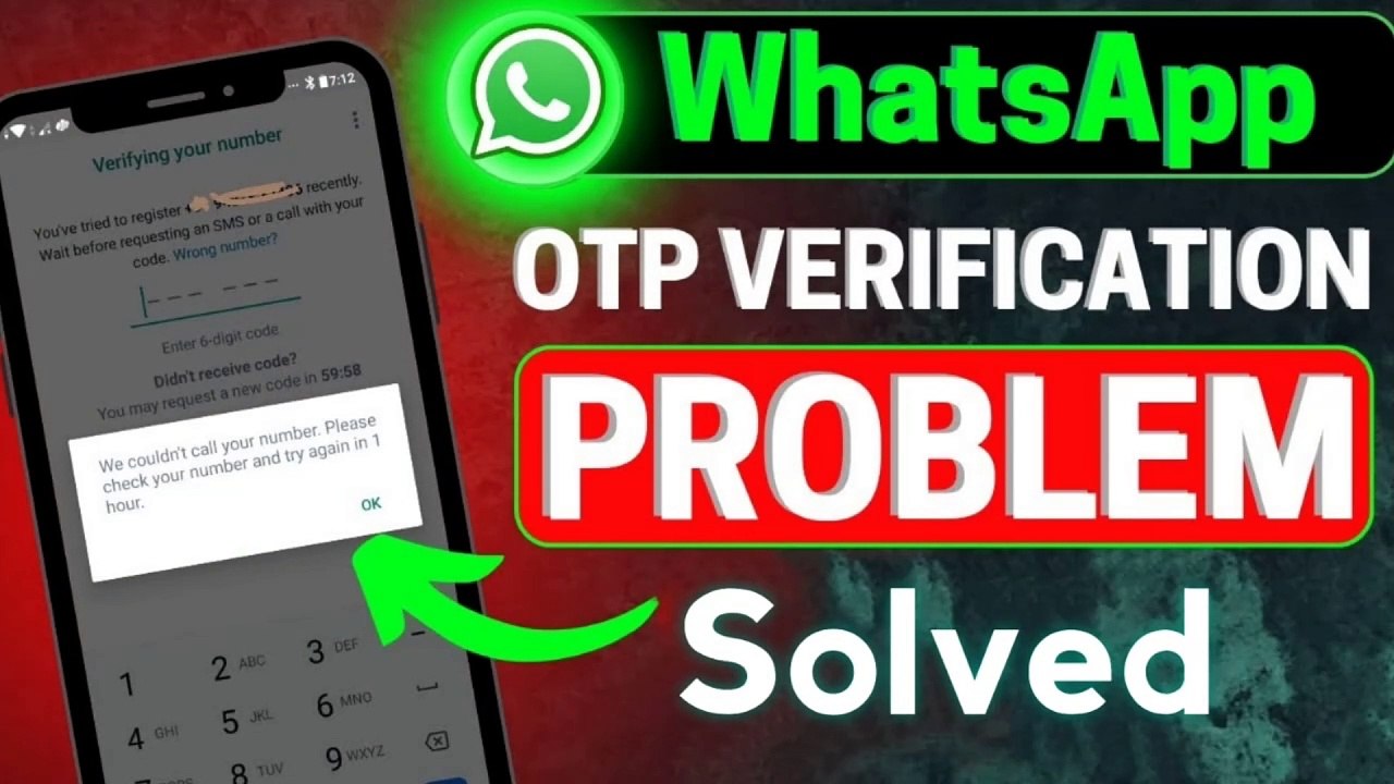 whatsapp otp nahi aa raha hai | Whatsapp otp problem solved | whatsapp otp nahi aa raha hai kya kare