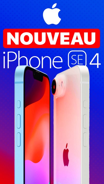 l'iPhone le MOINS CHER : SE 4