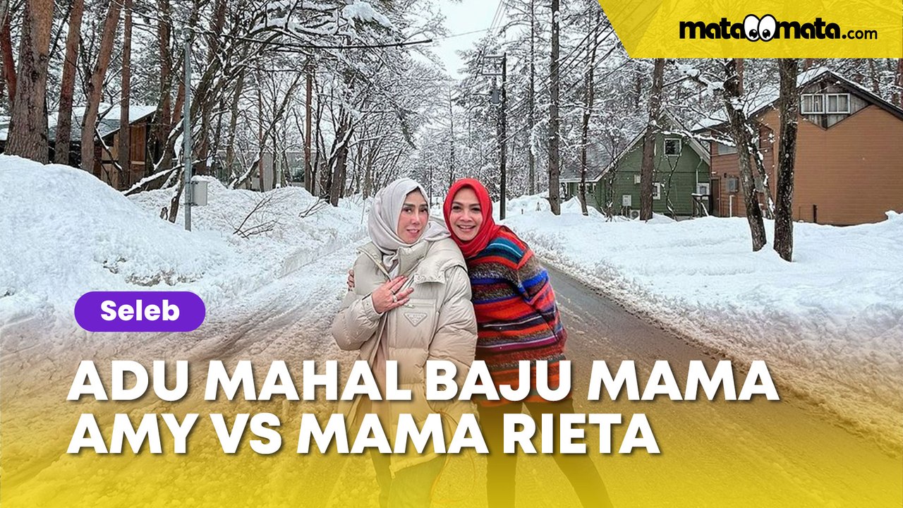 Adu Mahal Baju Musim DIngin Mama Amy vs Mama Rieta Kompak Liburan ke Jepang, Siapa Lebih Mewah?