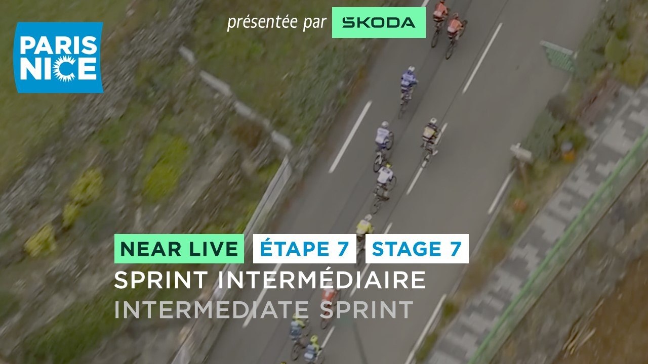Intermediate sprint - Stage 7 - Paris-Nice 2024
