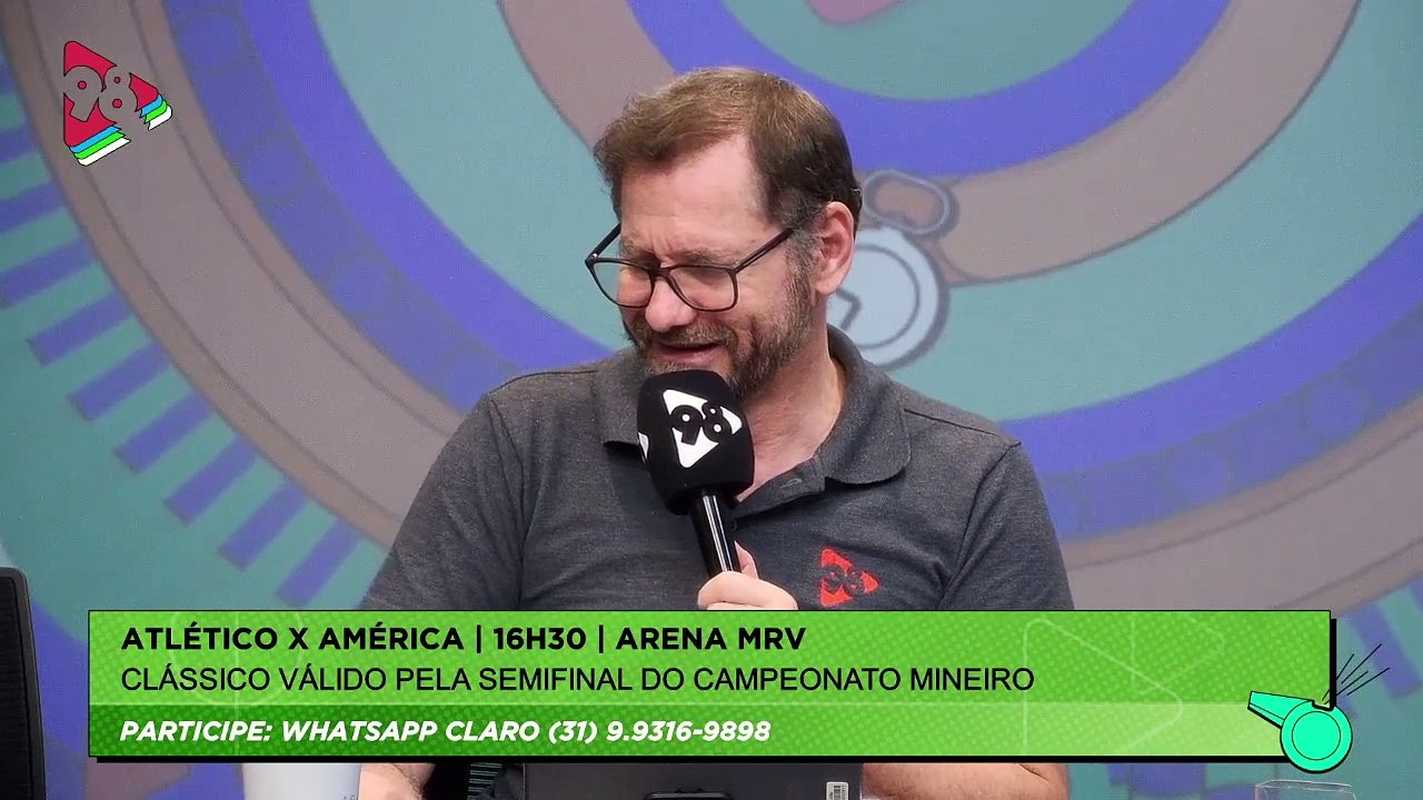 Jornada Esportiva 98 - Atlético-MG vs. América-MG 09/03/2024