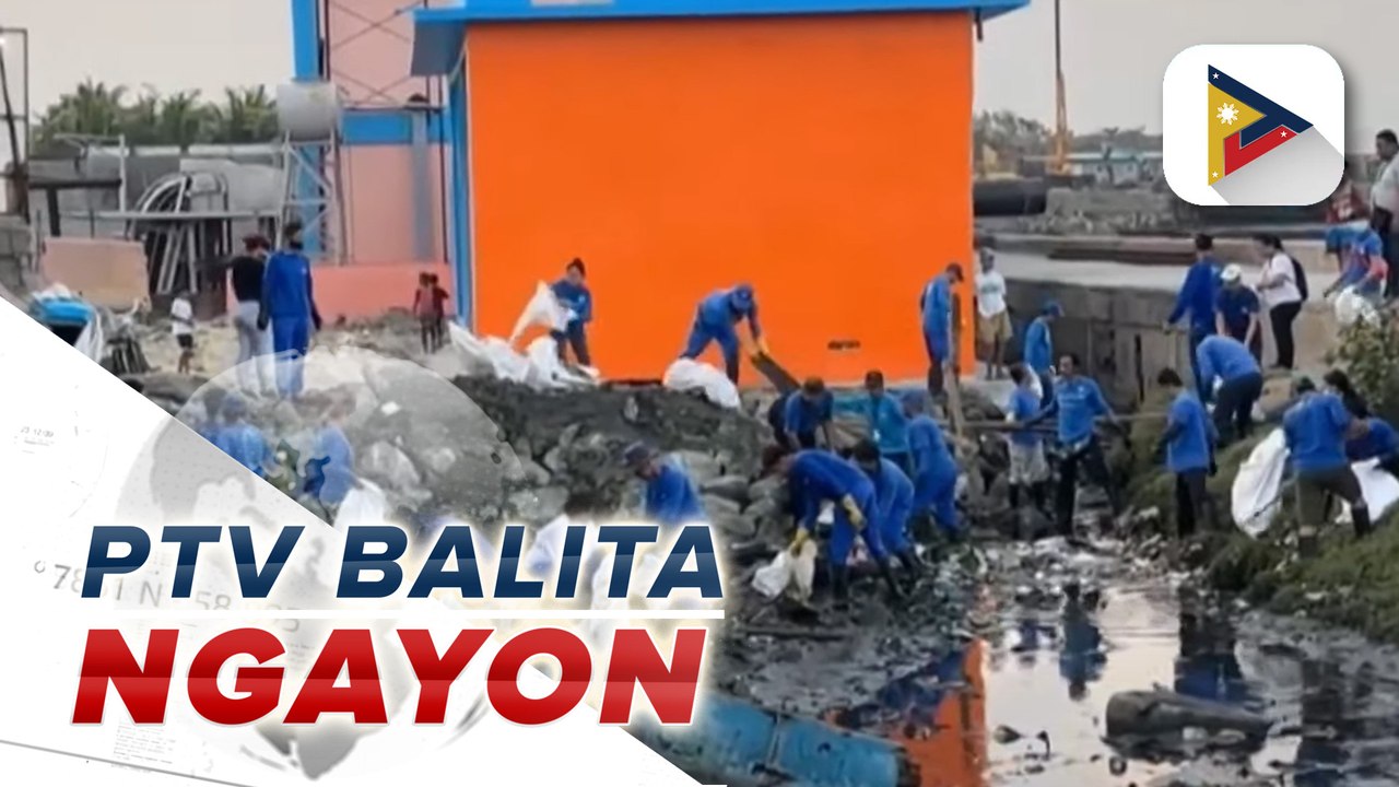 Mahigit 500 residente ng Navotas, nakilahok sa Kalinisan Program sa Barangay Daanghari coastal dike