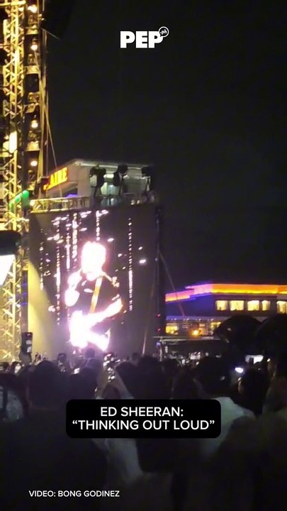 Ed Sheeran performs "Thinking Out Loud" | PEP Jams