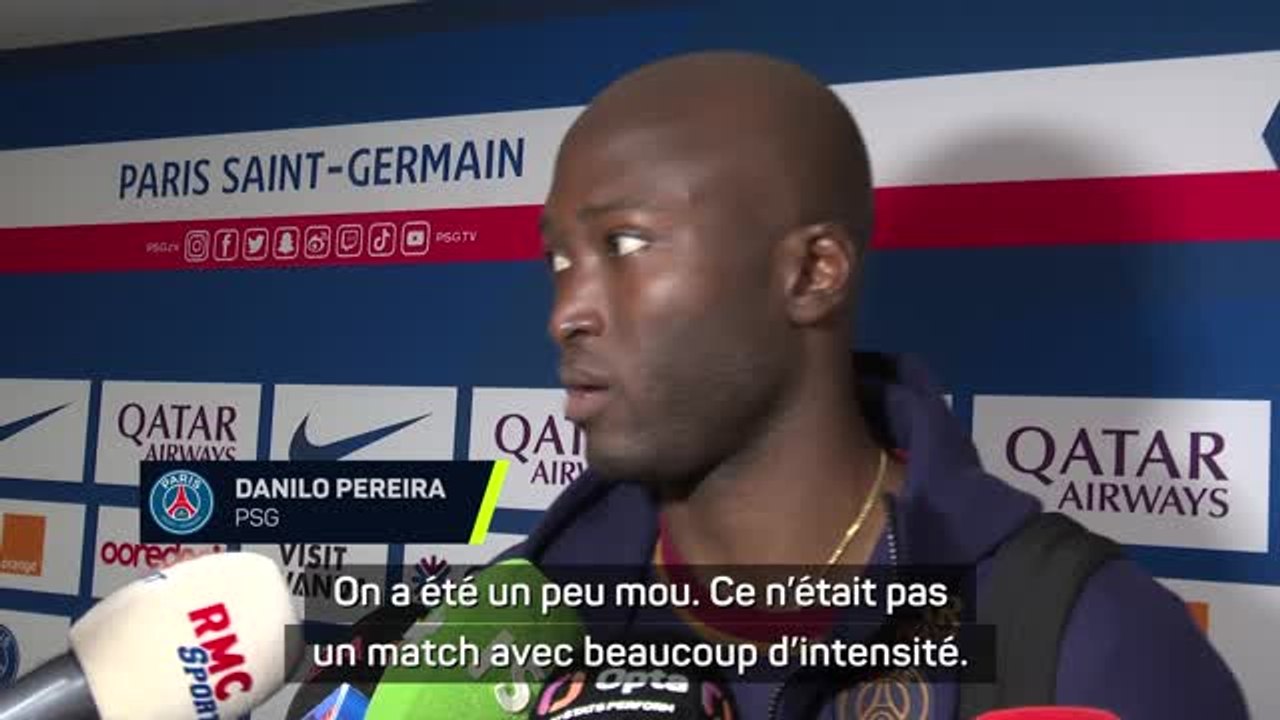 PSG - Danilo Pereira : "On a été un peu mou”