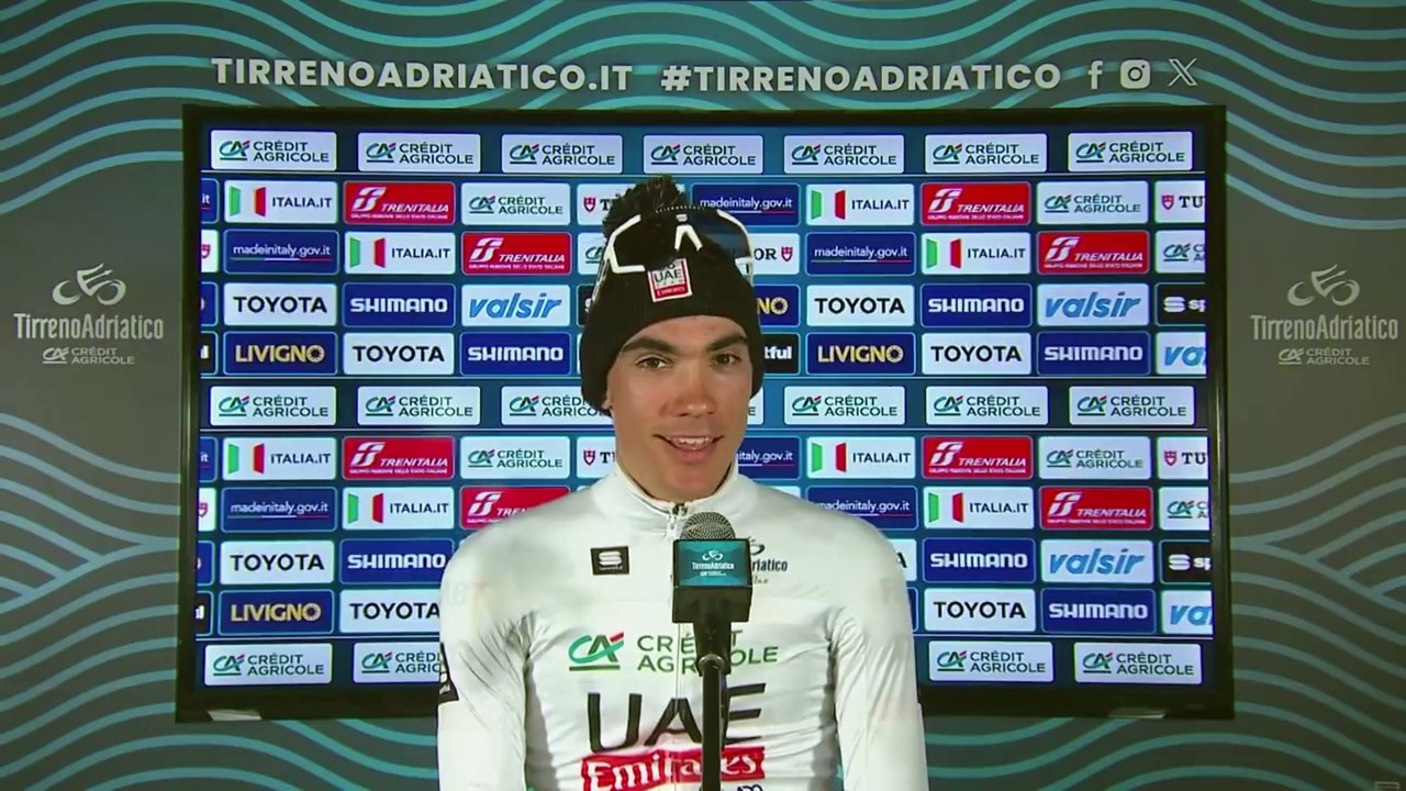 Tirreno-Adriatico 2024 - Juan Ayuso : "Continuer dans cette voie pour un jour être capable de battre Jonas Vingegaard"