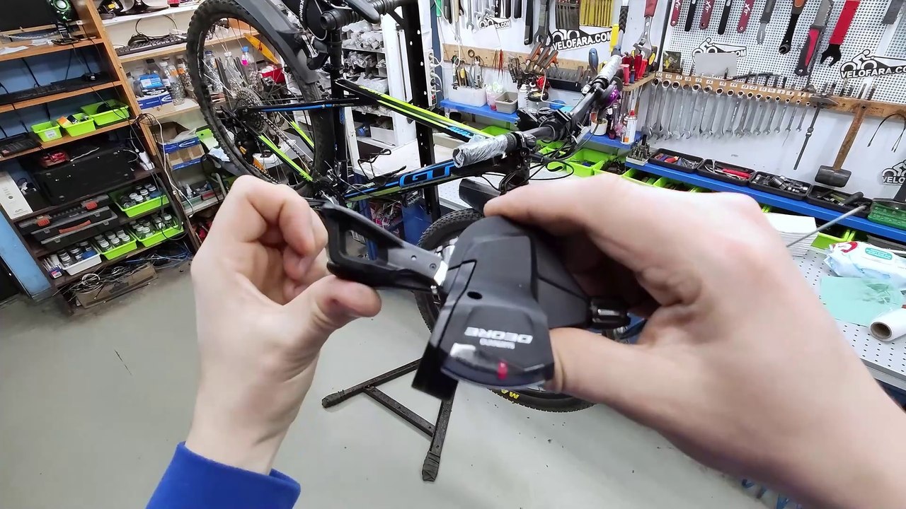 Bike shifter replacement. Bicycle front derailleur adjustment. | DIY