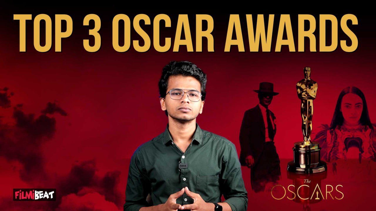 Top 3 Oscar Awards | Oppenheimer, Poor Things வென்ற விருதுகள் List| Cillian Murphy | Filmibeat Tamil