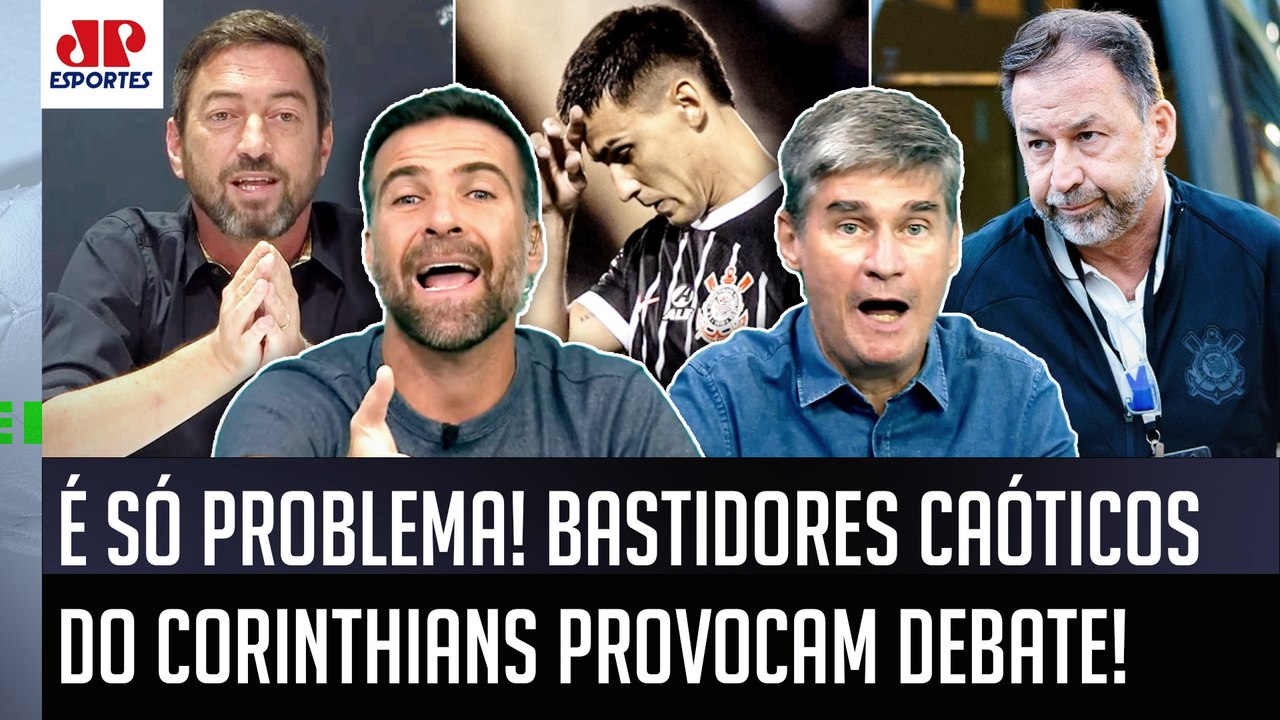 "É UMA ZONA! É MUITA VERGONHA! O Corinthians hoje é o CALOTE F.C!" CAOS NOS BASTIDORES GERAM DEBATE!