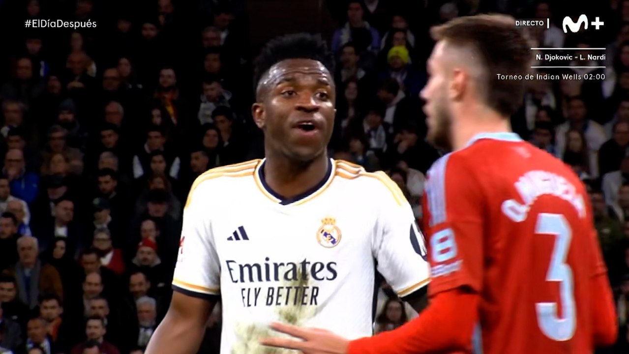 La disculpa de Vinicius con Mingueza que honra al brasileño