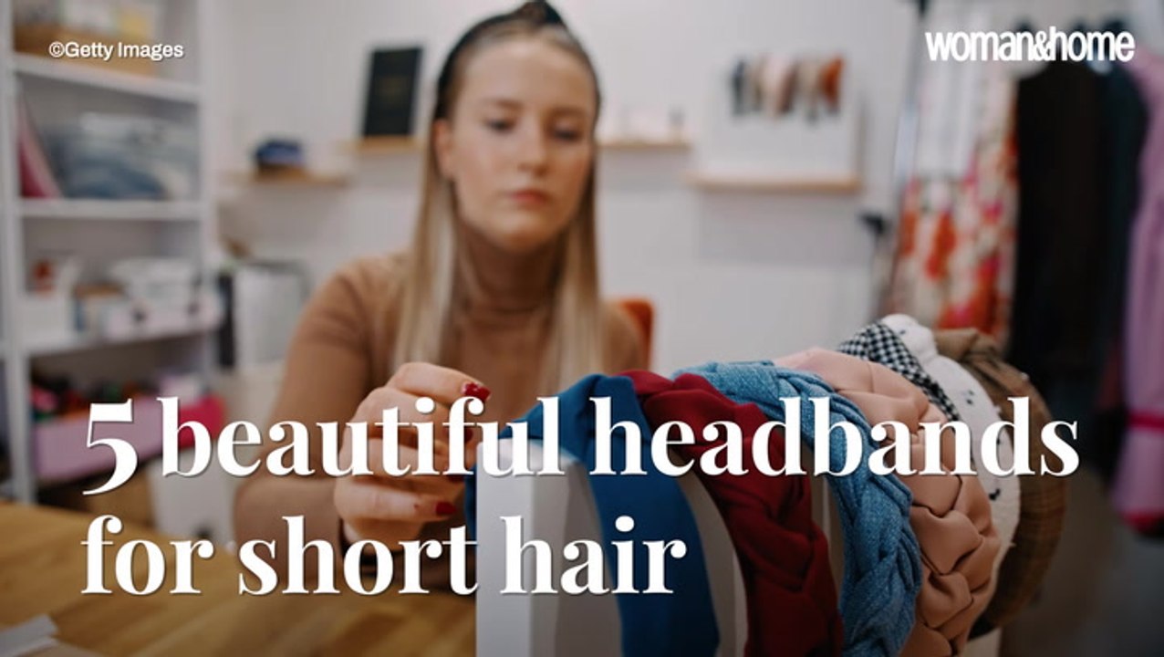 8 Beautiful Headbands For Short Hair