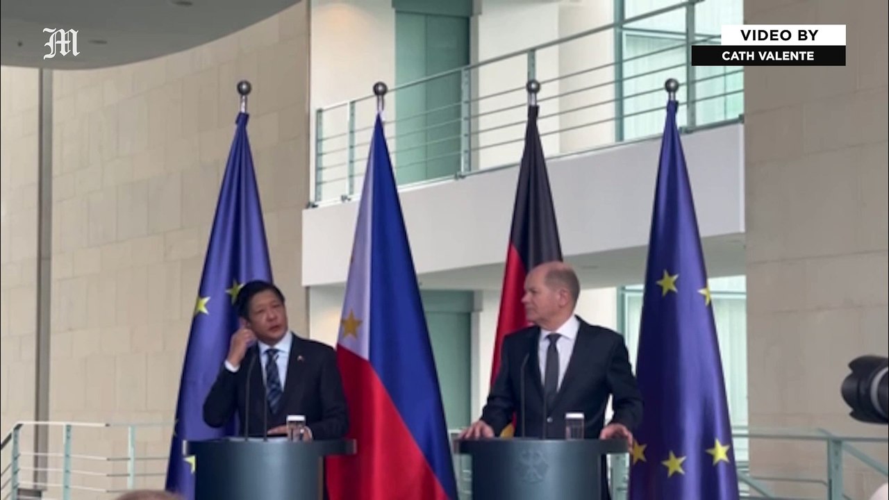 Marcos eyes expanded defense cooperation with Germany