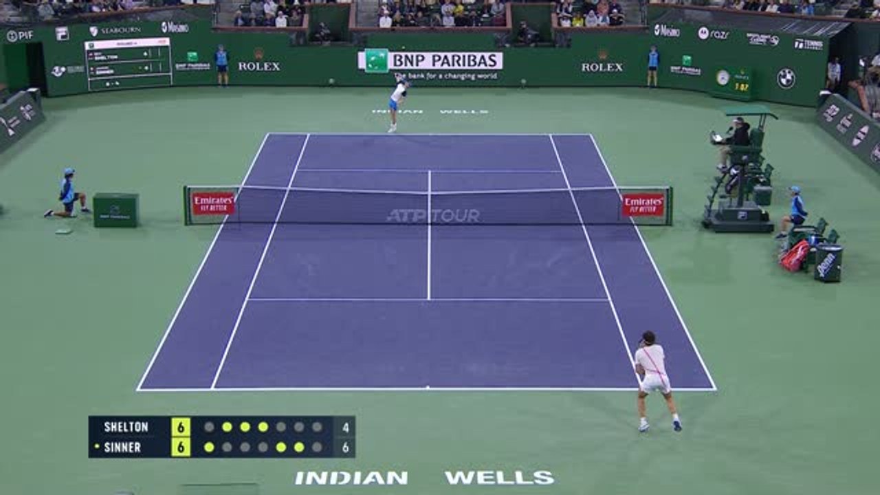 Indian Wells - Sinner écarte Shelton