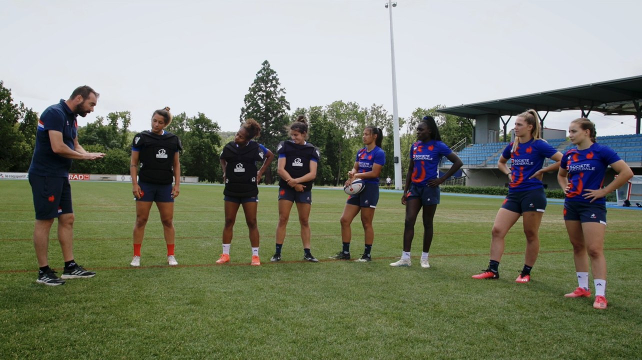 Situation d'entraînement au contact :  plaquage