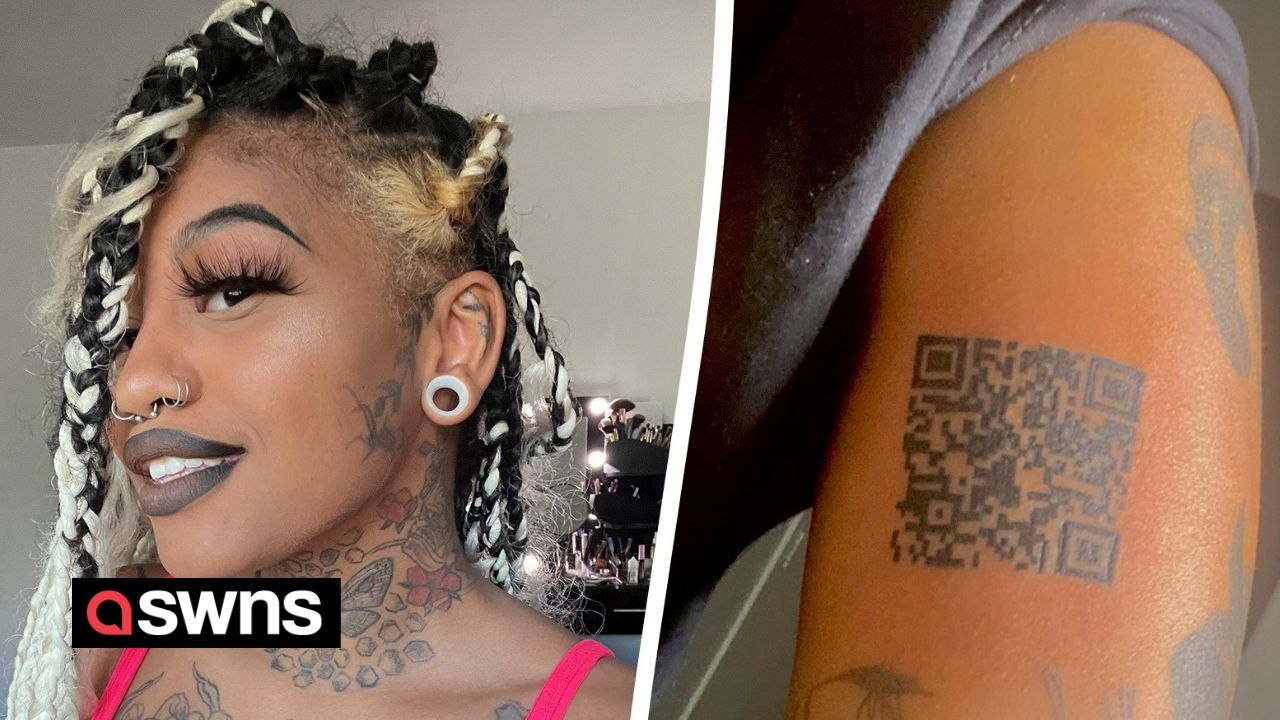 "I got a QR tattoo on my arm - it plays Rick Ashley’s Never Gonna Give You Up on repeat"