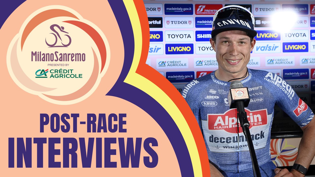 Milano-Sanremo 2024 | Post-race interviews