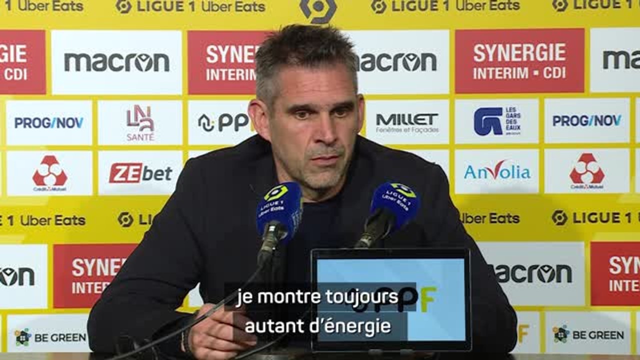 Nantes - Gourvennec : "Ma détermination est sans faille"