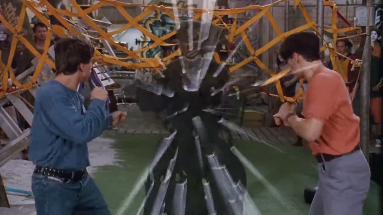 Double Dragon (1994) All Fight