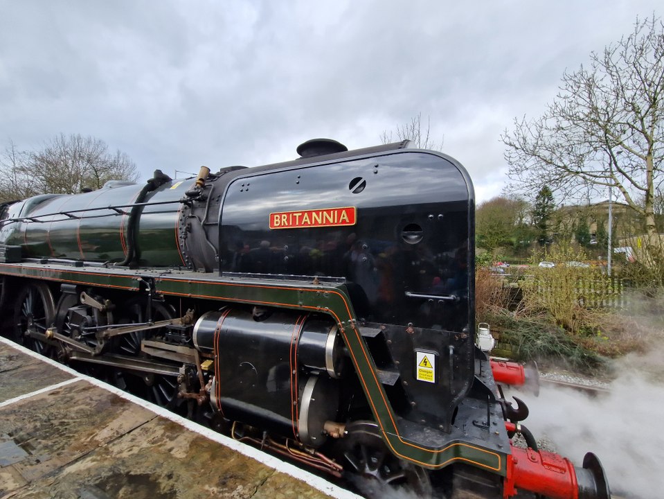 Britannia steam locomotive