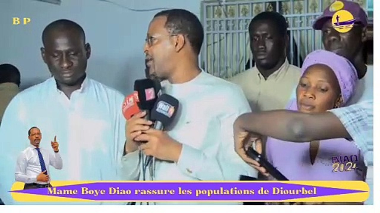 Mame Boye Diao rassure les populations de Diourbel