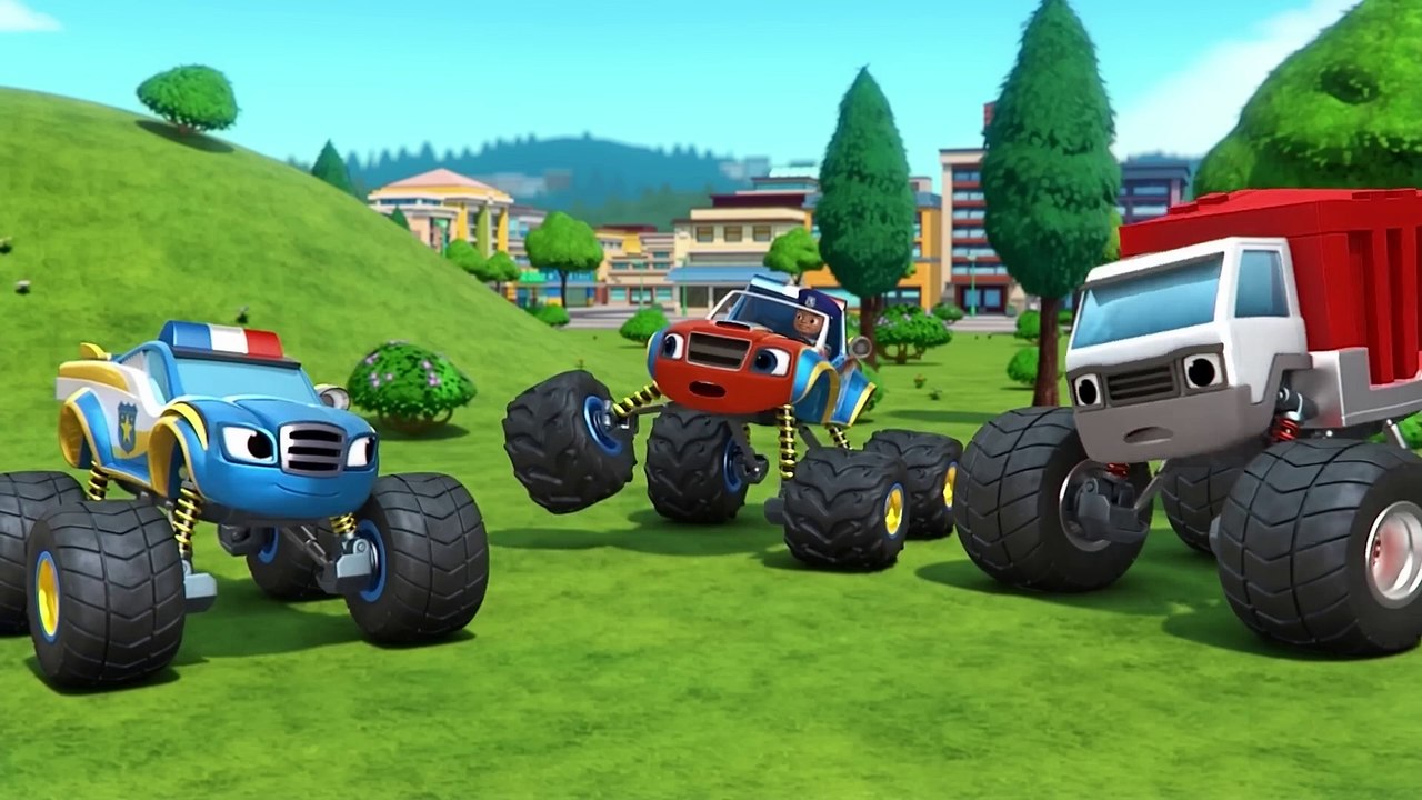 Blaze Knight Monster Machine w AJ  Science Games for Kids  Blaze and _y_null