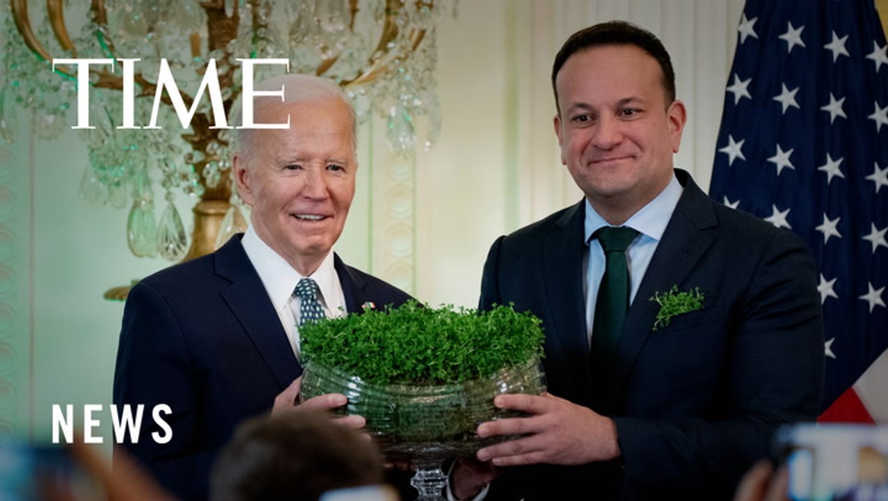 Biden and Irish Prime Minister Mark St. Patrick’s Day at the White House
