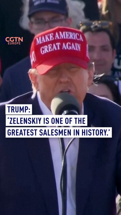 Trump: ‘Zelenskyy is one of the greatest salesmen in history.’