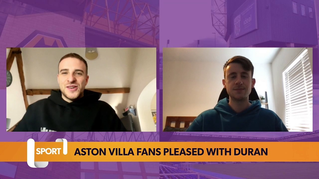 Aston Villa fans excited by Jhon Duran