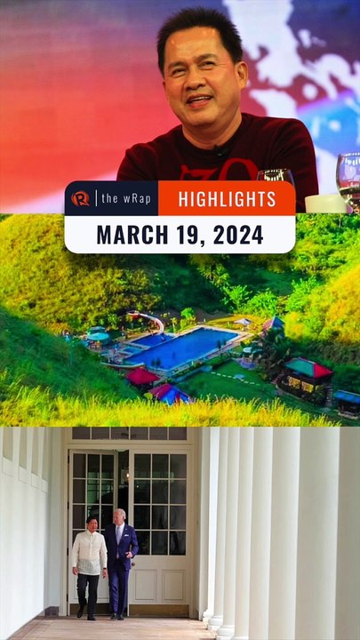 Quiboloy Charged with Non-Bailable Trafficking Case; Chocolate Hills Resort; US-Philippines-Japan Summit | The wRap | Mar 19, 2024