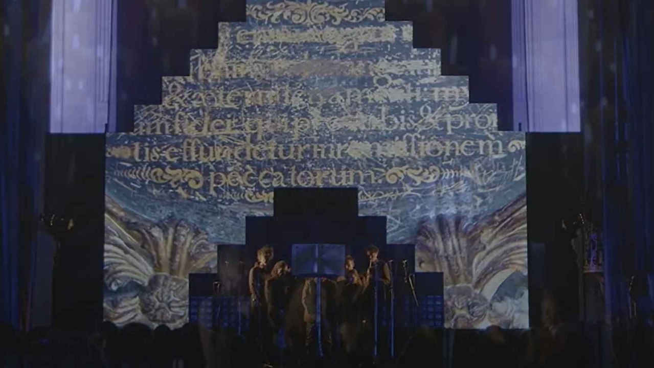 Oficio de Tinieblas en el Monasterio de Uclés.