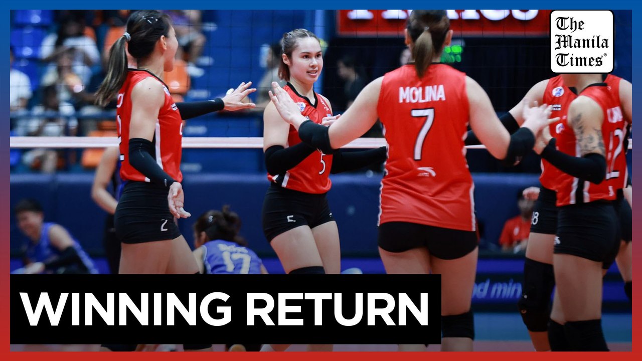 Bounce back win of Cignal