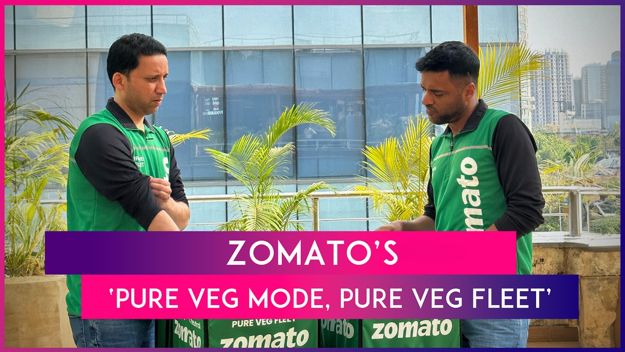 Zomato’s ‘Pure Veg Mode’: CEO Deepinder Goyal Launches ‘Pure Veg Fleet’, Steps Out To Deliver Orders