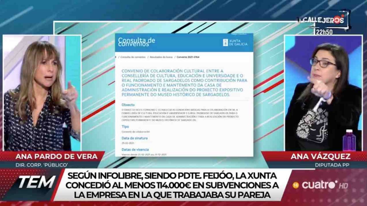 Ana Pardo de Vera pierde los papeles ante la acertada acusación de Ana Vázquez (PP): "Miserable, estás mal de la cabeza"