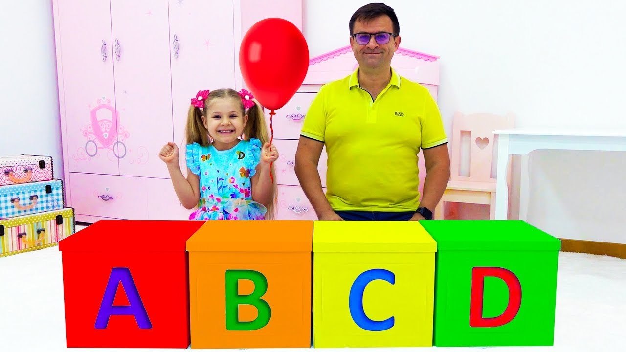 Diana and Dad Learn and Play