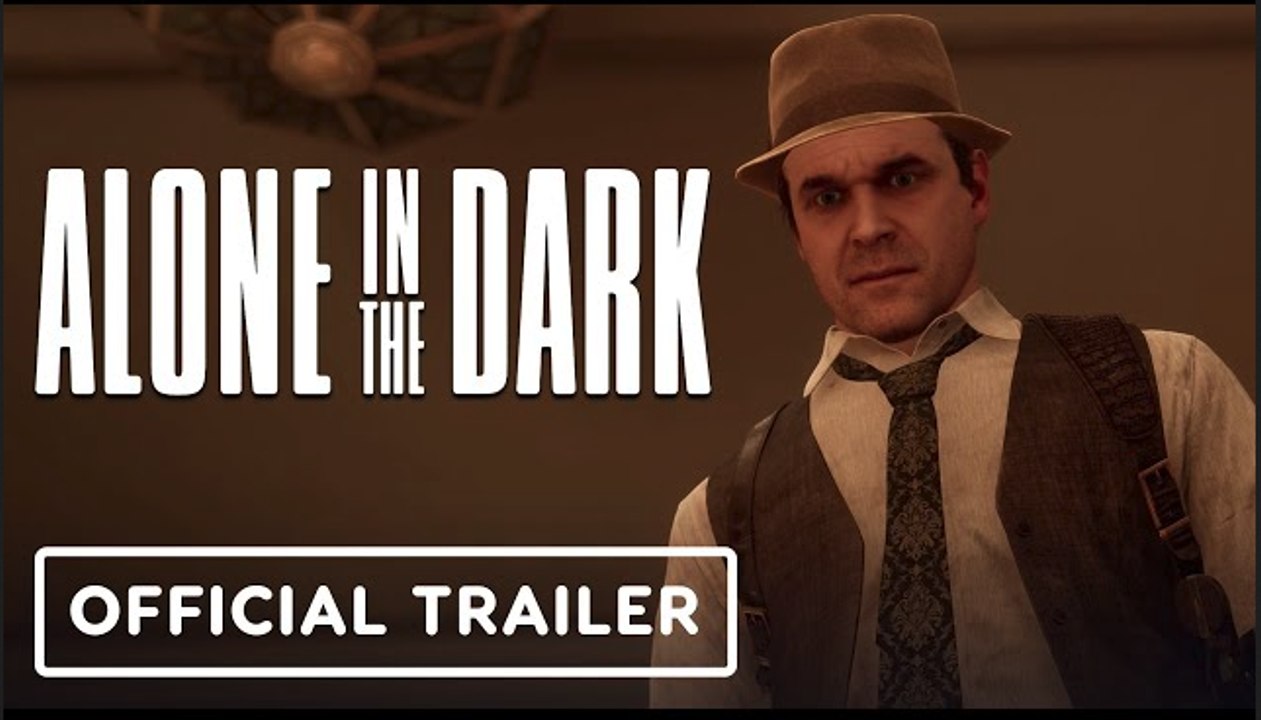 Alone in the Dark | Official Launch Trailer - David Harbour, Jodie Comer