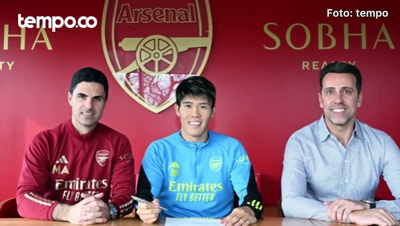 Liga Inggris: Arsenal Resmi Perpanjang Kontrak Takehiro Tomiyasu