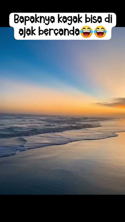 kagak bisa bercanda