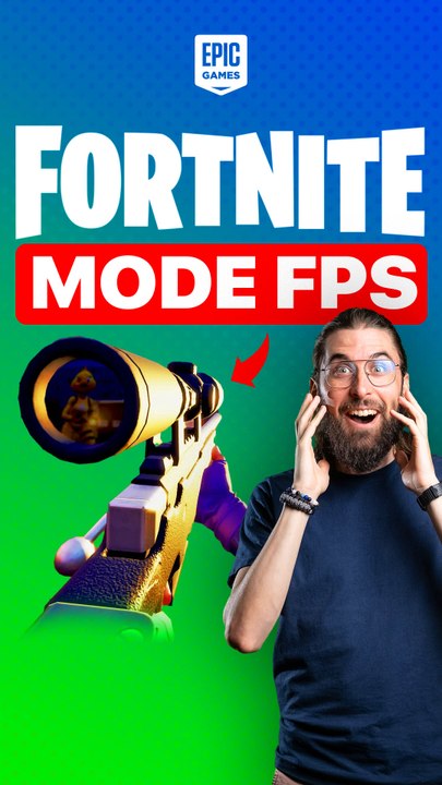 Activer le mode FPS dans Fortnite