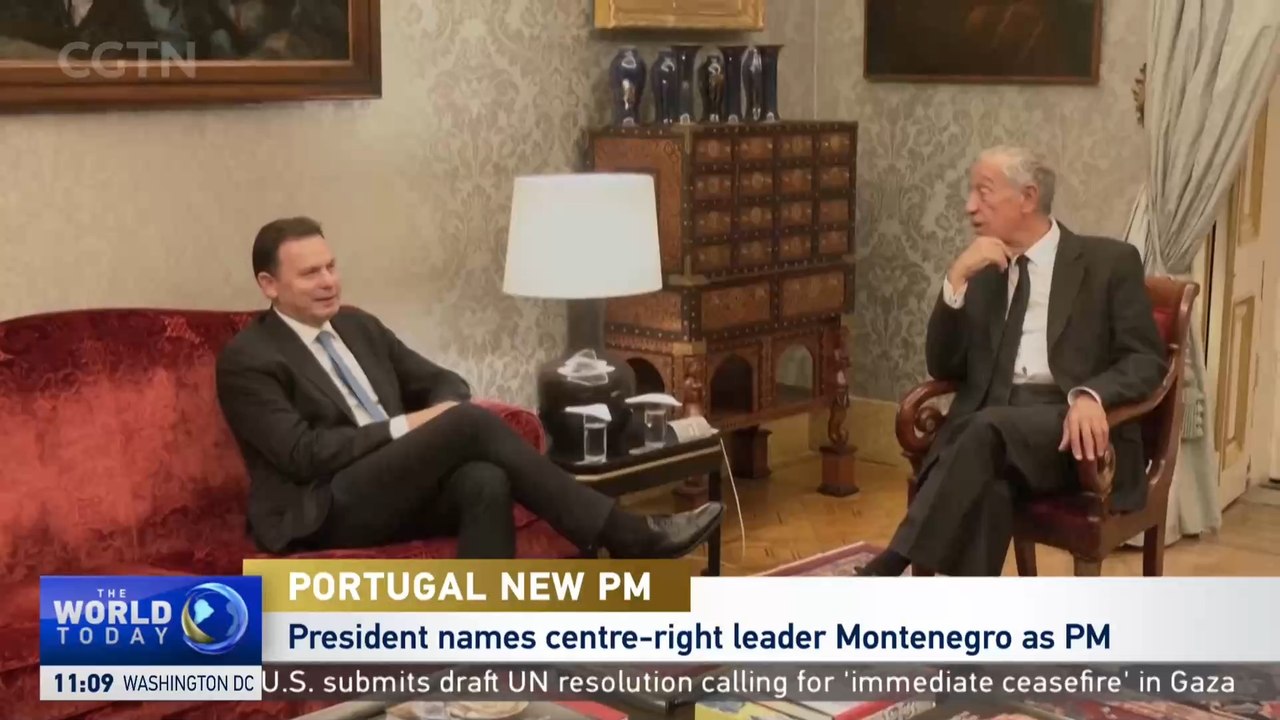 Luis Montenegro is Portugal's new prime minister