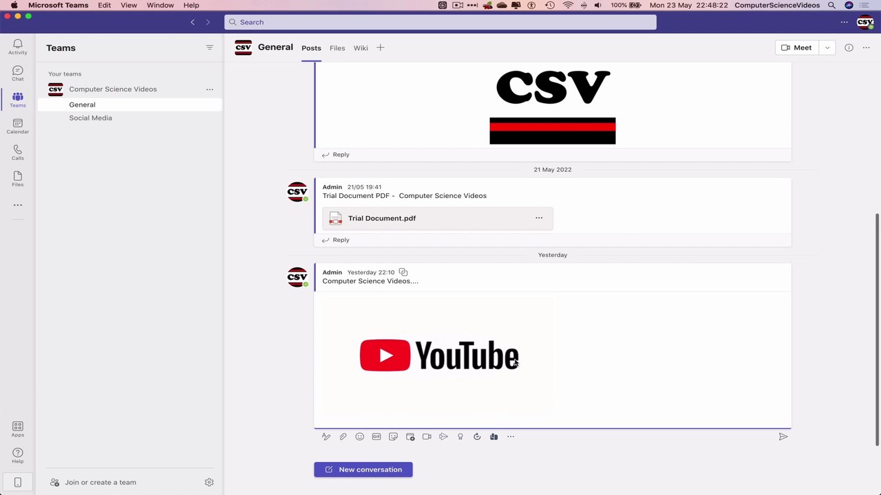 How to RESPOND With a GIF in a Team Conversation on Microsoft Teams Using a Mac - Basic Tutorial