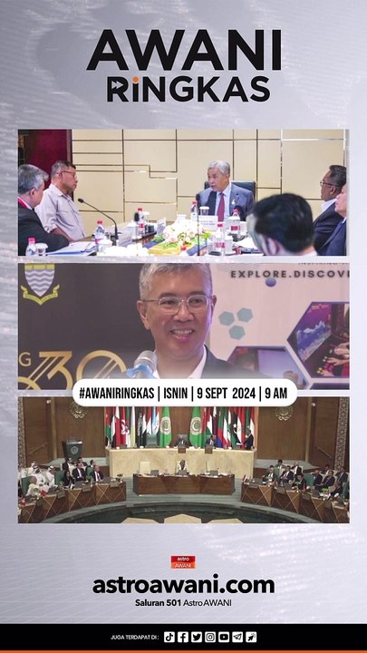 #AWANIRingkas 9 September 2024 | 9 AM