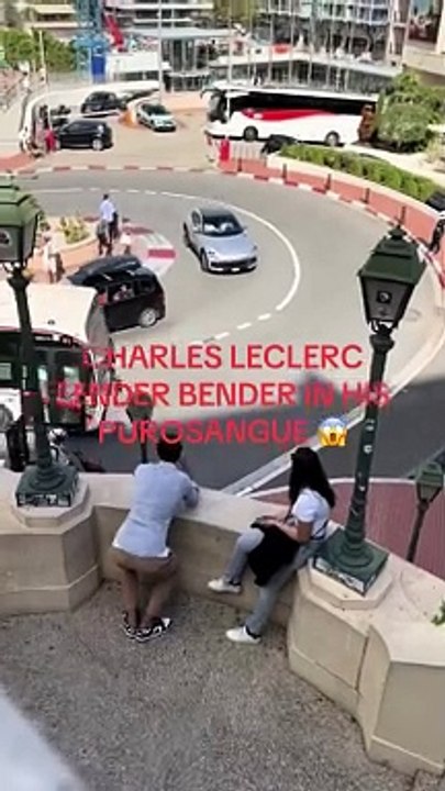 Charles Leclerc accidente sa Ferrari