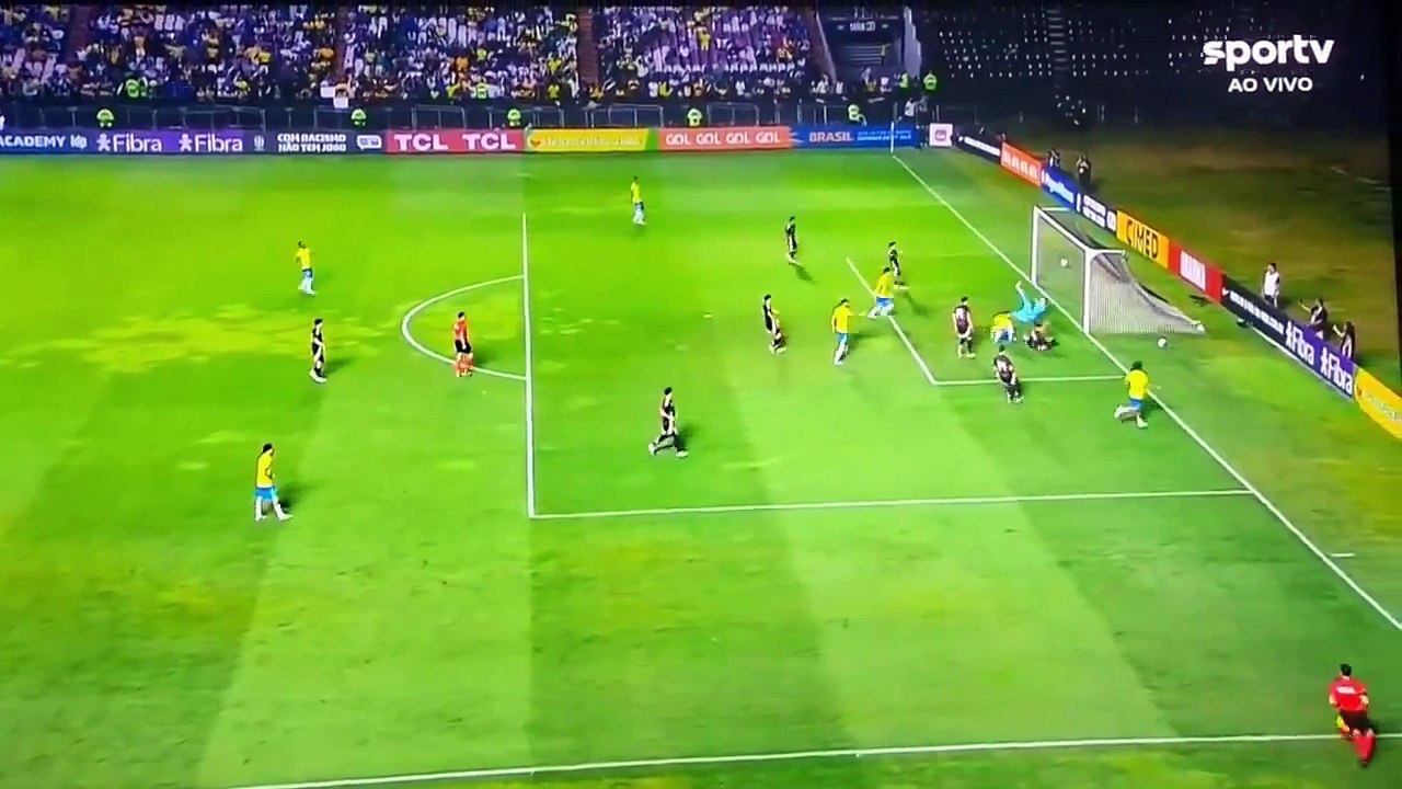 El doblete de Vitor Roque con la selección sub-20 de Brasil