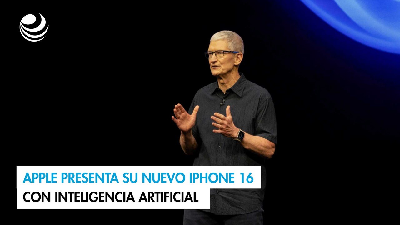 Apple presenta su nuevo iPhone 16 con inteligencia artificial